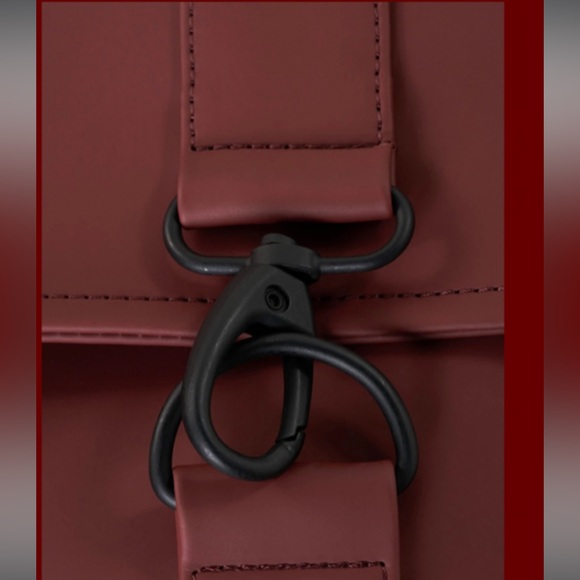 Rains MSN backpack in rare Maroon main image 10